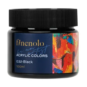 100ml Acrylic Color (Black)