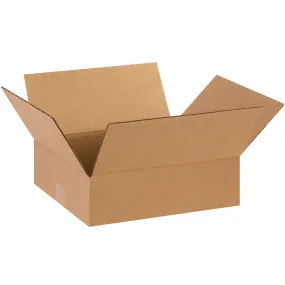 14 x 12 x 4 Flat Corrugated Boxes