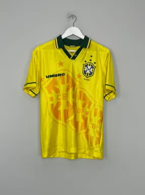 1994 BRAZIL HOME SHIRT (S) UMBRO