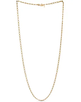 20k Yellow Gold Diamond Antiquity Chain Necklace