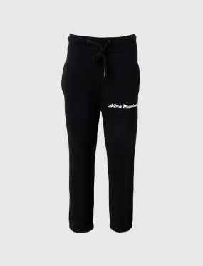 A MA MANIÉRE KIDS SCRIPT LOGO SWEATPANT