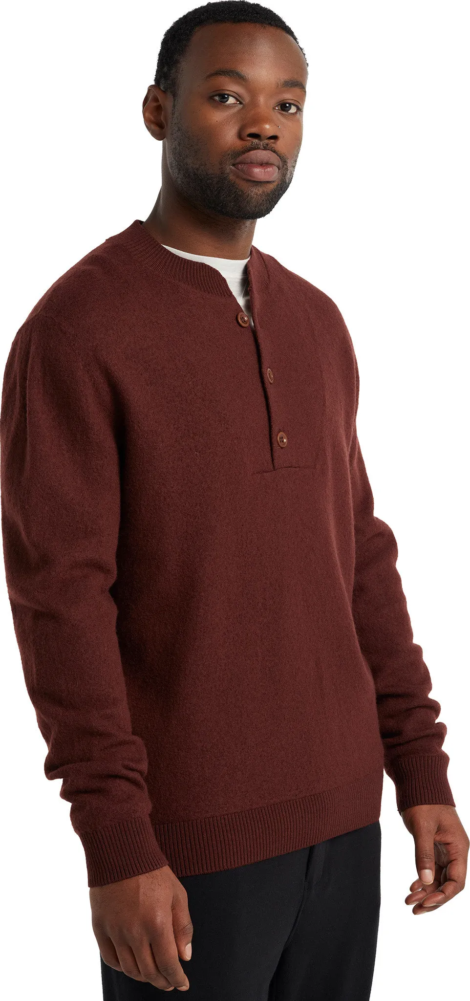 Abbeyfield Half Button Sweater - Men's|-|Chandail à demi-bouton Abbeyfield - Homme