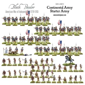 American War of Independence Continental Army starter set