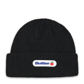 Apple Beanie Black