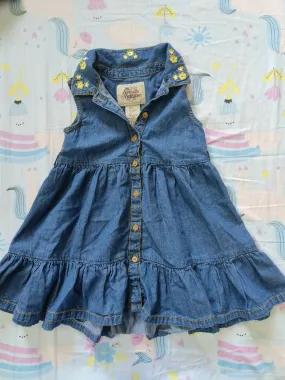 ARABELLA & ADDISON Denim Frock/Dress for Baby Girl