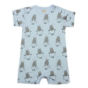 Baa Baa Sheepz Short Sleeve Romper- Big Sheep