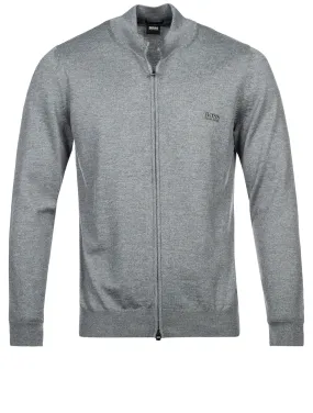 Balonso L Zipped Cardigan Grey