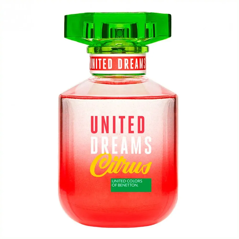 Benetton United Dreams Citrus EDT Perfume for Women 80 ml-Perfume