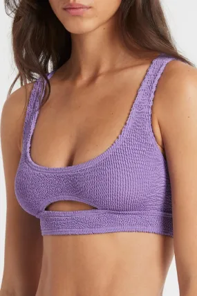 Bond-eye Sasha Crop - Mauve Eco