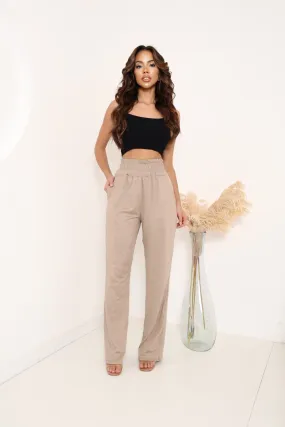 Calça Wide Leg Suede X169  (6D)