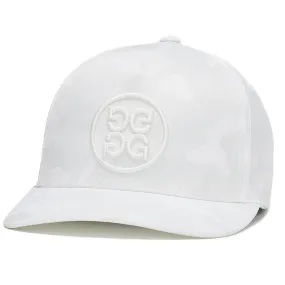 Camo Circle G's Ripstop Snapback Hat Snow Camo - 2024