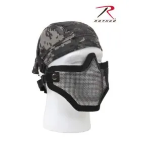 Carbon Steel Half Face Mask - Black