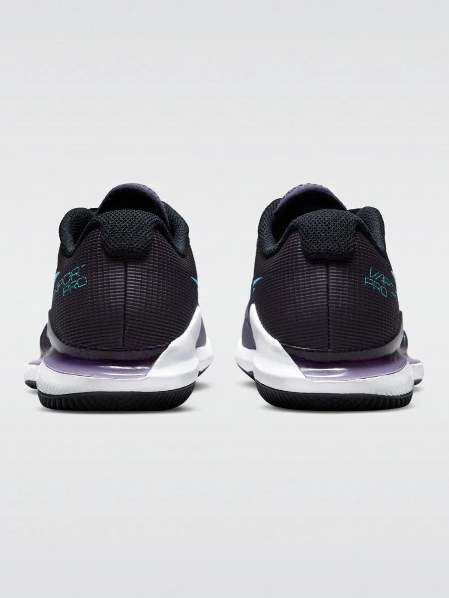 Court Air Zoom Vapor Pro Sneaker - Dark Raisin-Copa-White-Black