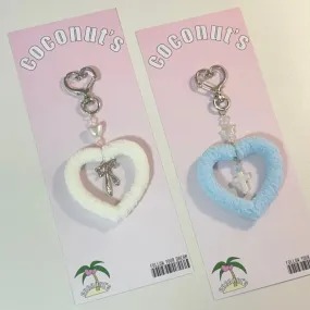 Cute Heart Keychains - Lovesickdoe