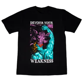 DEVOUR YOUR WEAKNESS (PREMIUM OVERSIZED TEE)