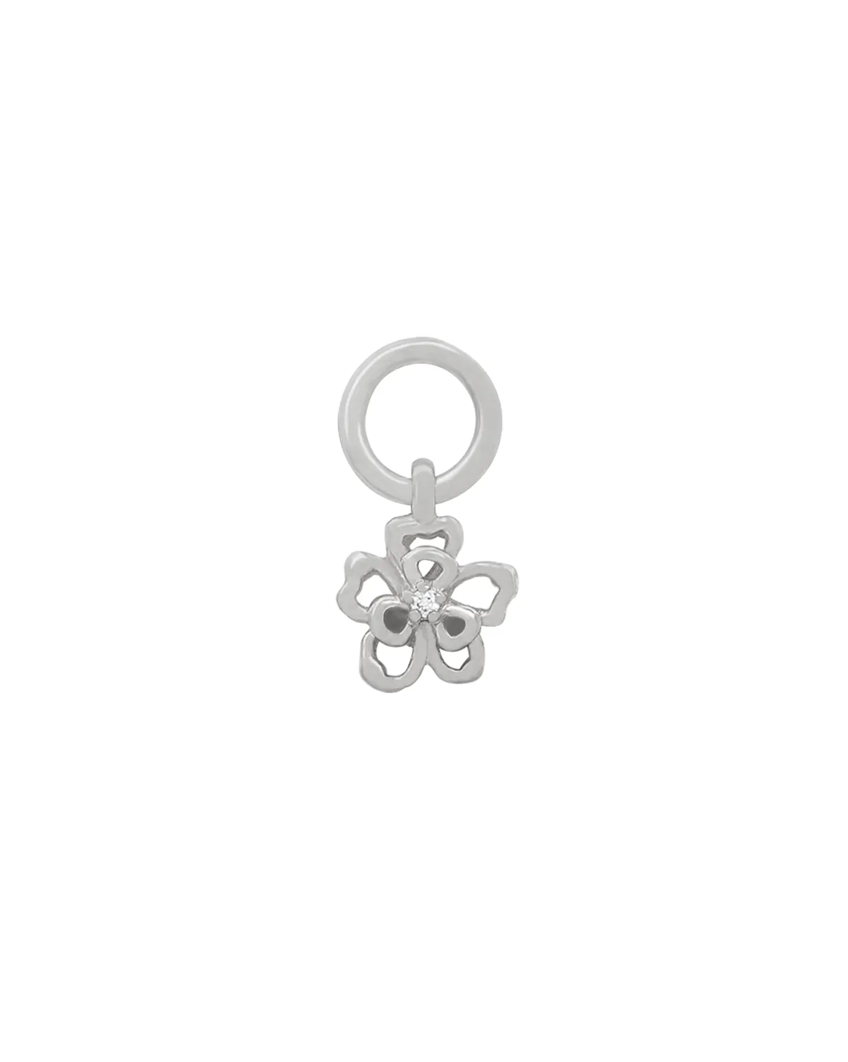 Fleur Petite Charm - Sterling Silver