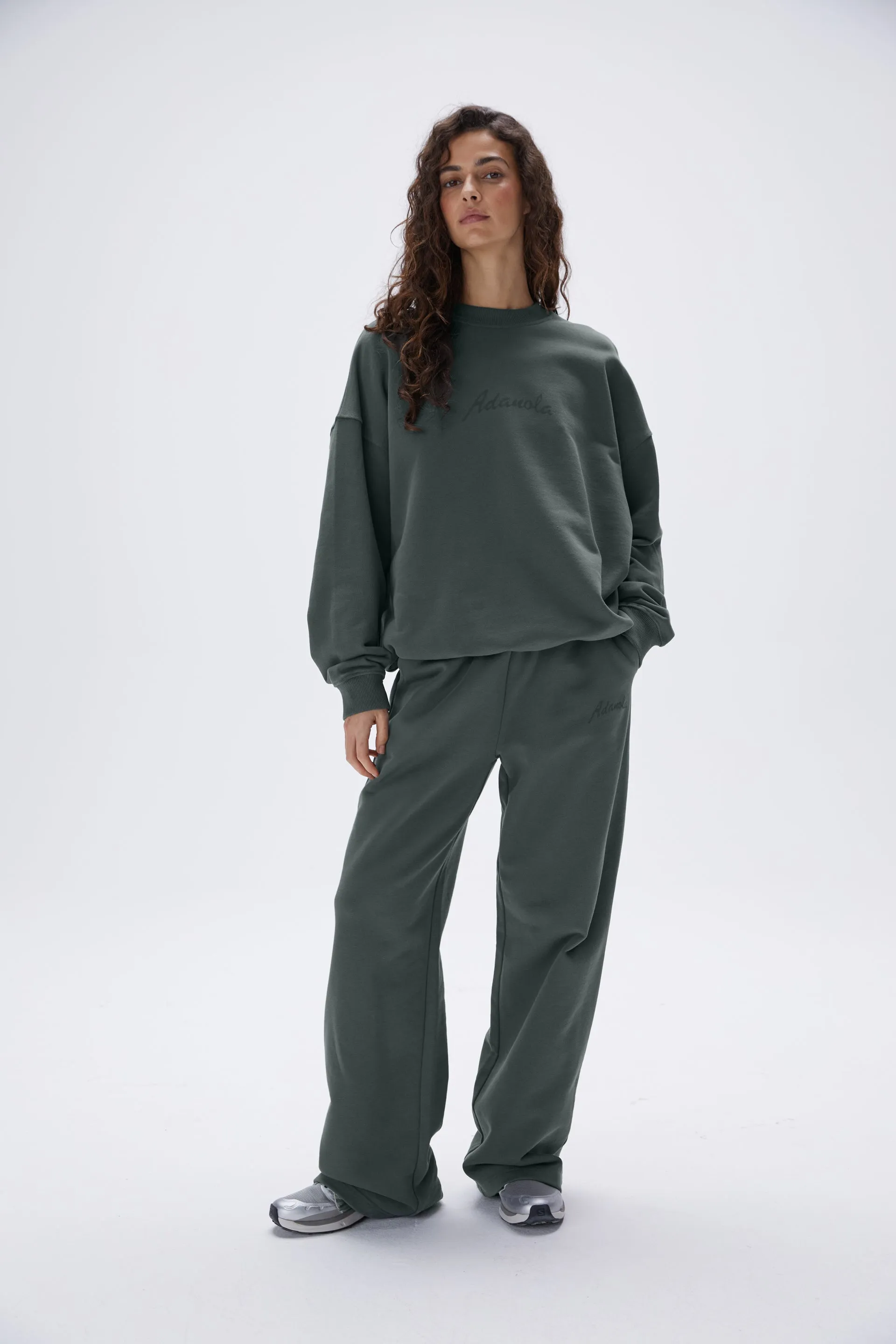 Freehand Oversized Sweatshirt - Mineral Green