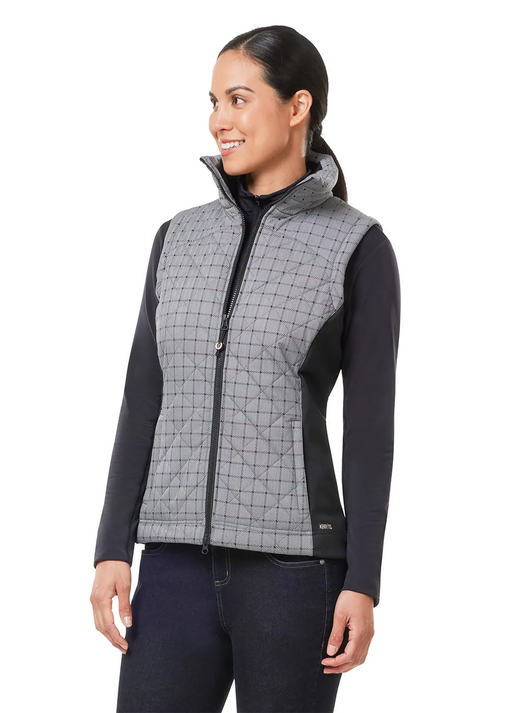 Full Motion Quilted Riding Vest - Print