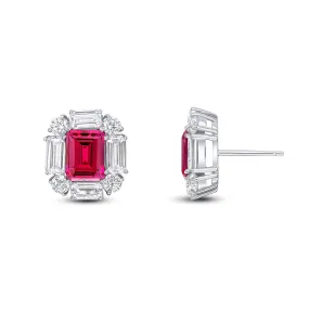 Gillian Earrings (Ruby)