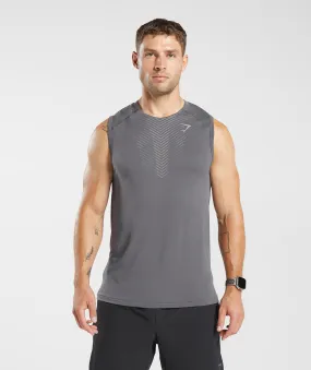 Gymshark Apex Seamless Tank - Dark Grey/Smokey Grey