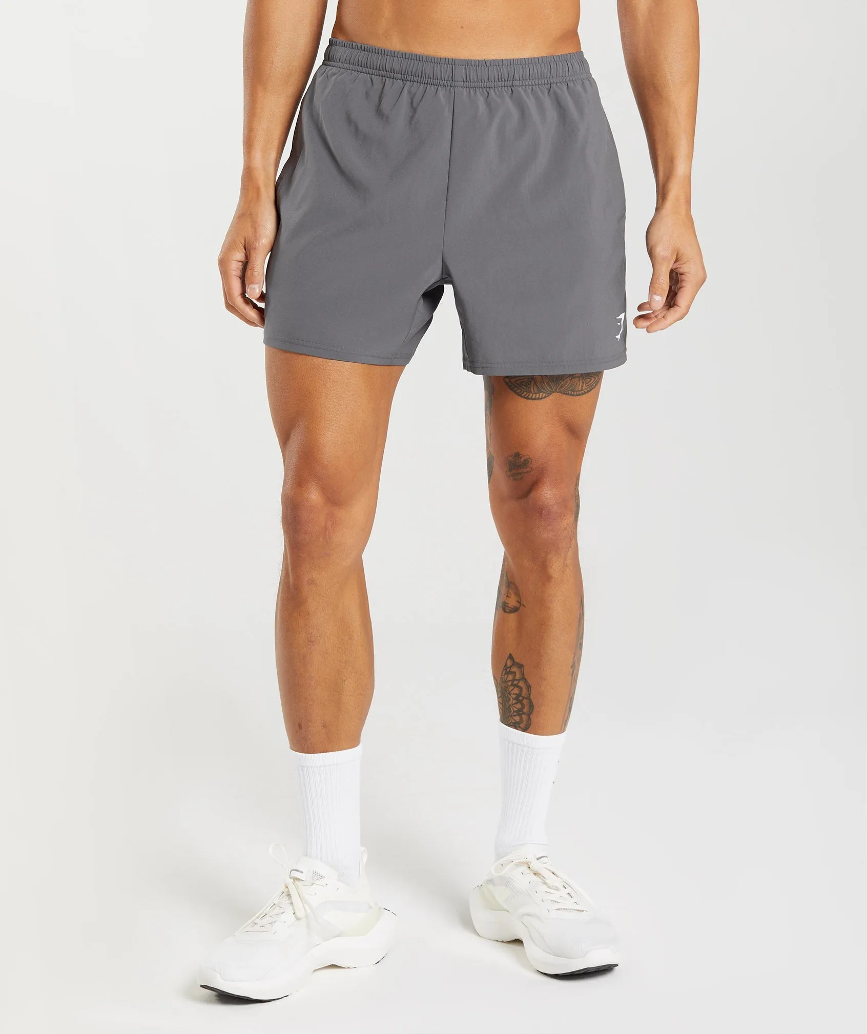 Gymshark Arrival 5" Shorts - Silhouette Grey