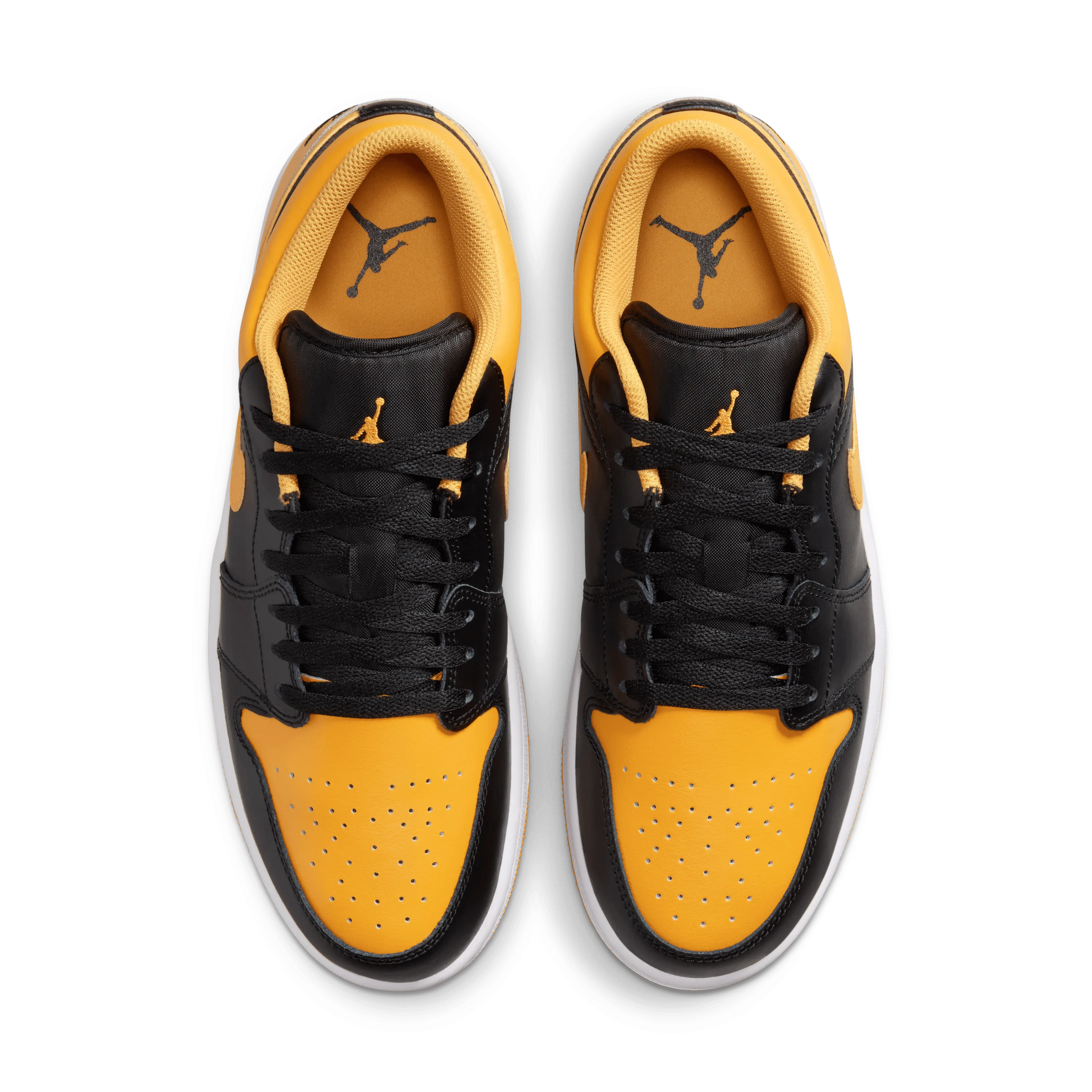 Jordan - Men - Air Jordan 1 Low - Black/Yellow Ochre