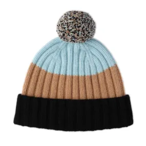 Ladies Chunky Knit Pom Pom Hat | Gala | Lomond Lambswool