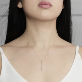 Line drop Necklace