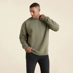 Men's Classic Crewneck Sweatshirt | Olive