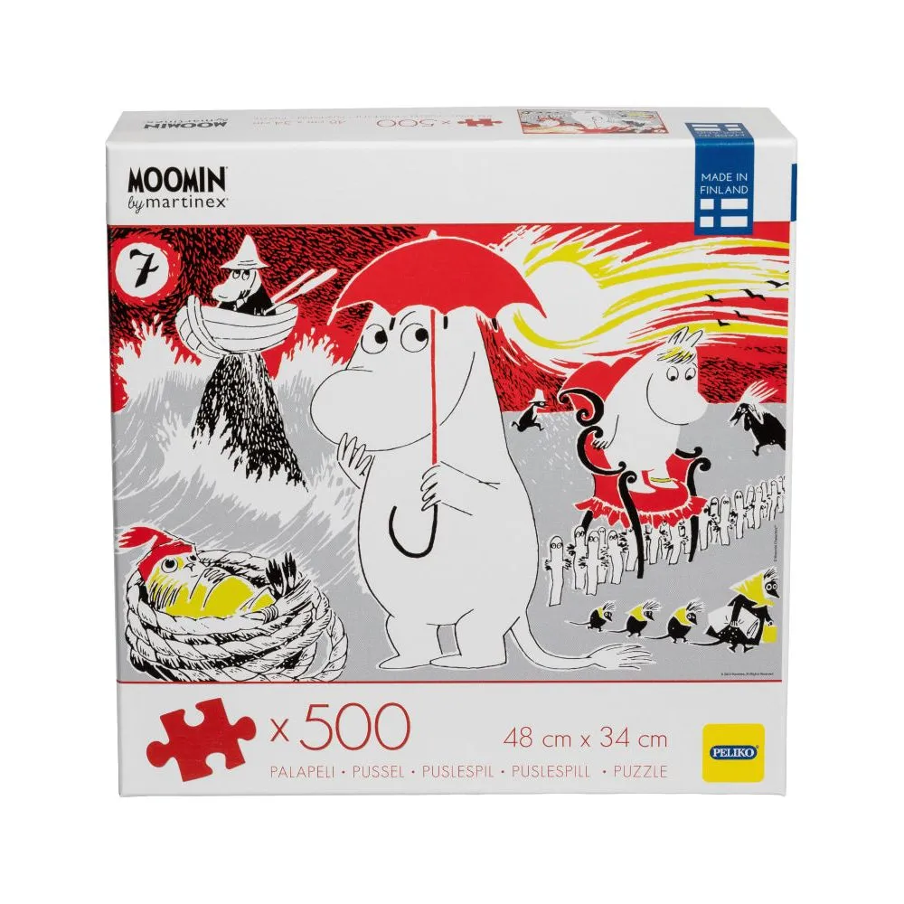 Moomin Comic Book Cover 7 Puzzle 500-pcs - Martinex