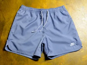 Nike Sportswear Essentials Woven Lined Flow Shorts - Grey / White