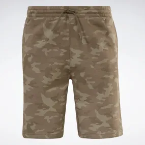 Reebok Apparel Men Reebok Identity Camo Shorts Armgrn