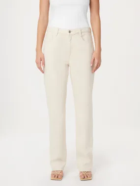 The Cyndi Straight Jean in White