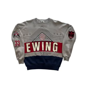 Vintage 90s Grey Adidas Ewing Sweatshirt - Small