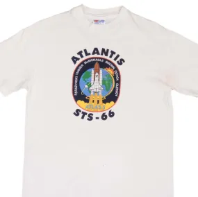 VINTAGE ATLANTIS STS66 LAUNCH NASA TEE SHIRT 1994 SIZE SMALL MADE IN USA