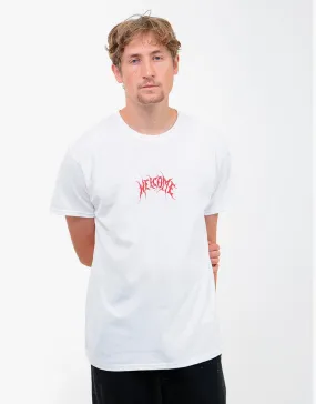 Welcome - Angel Basic T-shirt - White